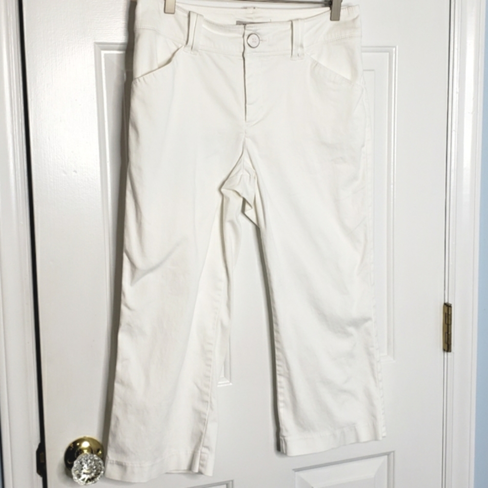 Vintage Lee Platinum Label So Slimming cropped pants 8 Coastal Resortwear Beach